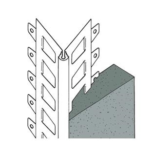 Powder Coated Angle Bead (PVC Nose) 19mm x 3 Mtr