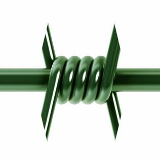 Barbed Wire Green Full Galv
